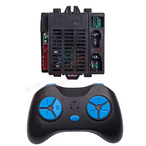 WEELYE RX77 12V Ride on car 2.4G Bluetooth Remote Control, Receiver for Children Electric Car Replac