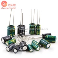 Aluminum Electrolytic Capacitor 35V 220UF 470UF 1000UF 2200UF 3300UF DIP Element Radial Capacitor