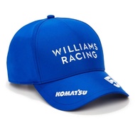 F1 Williams Racing Blue Baseball Cap Adjustable Curved Hat-（Baseball cap）