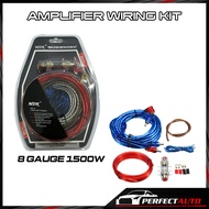 Car Kit Amplifier Amp Audio Sound Speaker Woofer Cable Wire + Power Line Suit 1500/2000watt