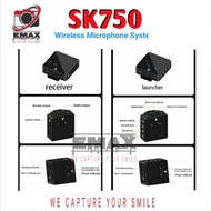 Sk750 Double 2.4 Dual Channel Wireless Microphone Camera Hp Sk 750 Mic