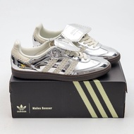 Wales Bonner X originals samba classic "silver metallic" siri tarian Samba latihan lelaki gaya Jerma