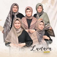 Hijab Jilbab Jumbo Syar'i 140 x 140 cm motif Lunara series // Hijab