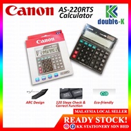 [ORIGINAL] CANON AS-220RTS Calculator (Check & Correct) - RM41.30/pcs