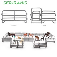 SERIRANIS Simulation Farm Ranch DIY Fence, DIY Farm Fence Accessories Simulation Ranch Fence, Zoo Fi
