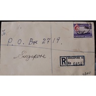SINGAPORE LETTER COVER , 1961