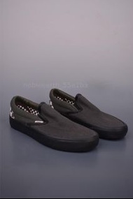Vans Slip-On 黑色百搭帆布鞋