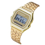 LED Electronic Watch WR F91W Steel Band A159 Harajuku Style Fashion Watch Multifunctional Electronic