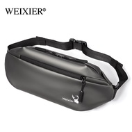 CSONLINEMALL Weixier Tas Pinggang Pria Casual Anti Air Ukuran Besar Untuk Travel