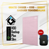 Seagate Backup Hard Disk Plus Slim 2TB 2.5 Inch Official Warranty 3 Years - Portable / Hard Disk
