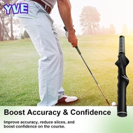YVE Golf Swing Training Grip, Right-Handed Black Golf Club Grip,  Universal Left-Handed Golf Grip Wo