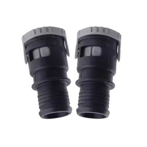 2Pcs 1495393 Car Heater Hose Connector Black 19.05mm Plastic Connector For Ford For C-Max For Focus