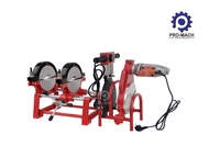 เครื่องเชื่อมท่อ HDPE เครื่องเชื่อมท่อพีอี ชนิดมือหมุน แบบ 2 หัวจับ ขนาด 160 mm. (6 นิ้ว) รุ่น EX-W1