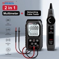 NOYAFA NF-8509 Network Cable Tester Digital Cat5 Cat6 PoE Tester Multimeter Cable Tracker Measure Le