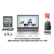 HP 15-FC0101AU/15-FC0102AU/15-FC0105AU/15-FC0106AU - Gold/Silver (AMD Athlon/8GB/512GB/15" FHD) [Fre
