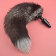 สวมใส่ซิลิโคน Fox Tail คอสเพลย์ Prop แม่มดแมวประสิทธิภาพอะนิเมะ Convention ตูดปลั๊กหาง < Ne1> อุปกรณ