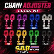 SOB RACING LC135 V8 EX5 DREAM CHAIN ADJUSTER EKOR UDANG (CNC) CHAIN PULLER CNC