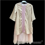 Little glam dress tutu dress for Muslim children preloved