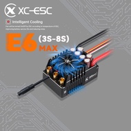 XC E6 MAX 550A 3-8S Lipo Sensored Brushless ESC for 1/6 RC Model Car Buggy Truck On-Road Racing Acce