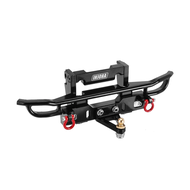 INJORA CNC Aluminum Front Rear Bumper for 1/18 RC Crawler TRX4M Bronco Upgrade (4M-43)