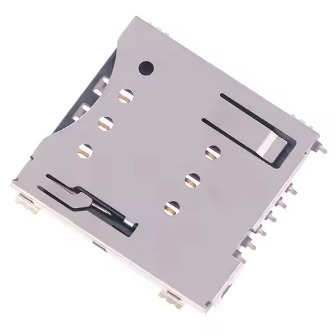 MUP-C792 Original SIM Card Connector Patch Self-piercing 6 +1 P SIM Card Slot Socket 1pc