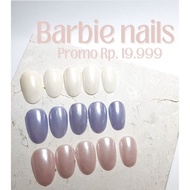 (PO)Hailey bieber glazed doughnut nails Barbie nails/ fake nails/ fake nail/ fake nail/ press on nai