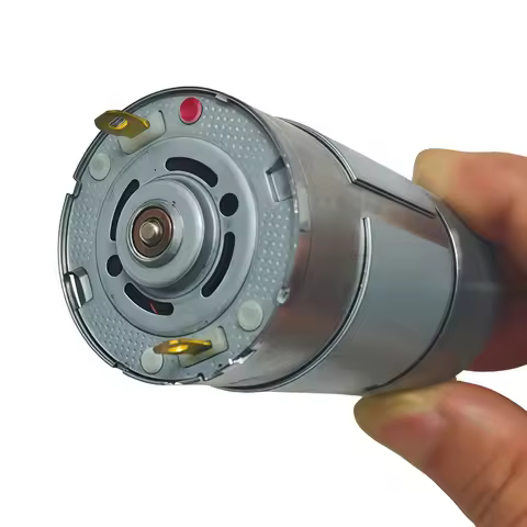 JGB37-545 DC gear motor high torque high power 24V 12V all metal gear motor