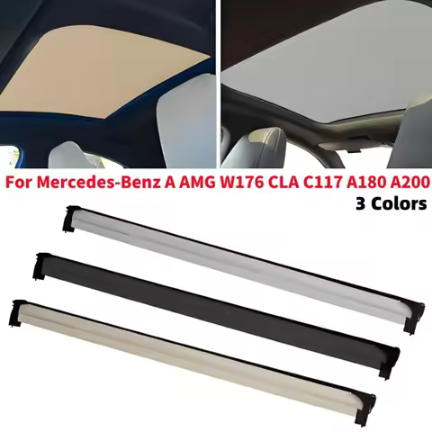 1pcs Car Sunroof Curtain Cover Sunshade Assembly Sunroof Visor for Mercedes-Benz A AMG W176 CLA C117