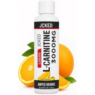 Jcked Liquid L-Carnitine 3000, dengan L-Carnitine Fumarate, L-Carnitine Tartrate, Acetyl-L-Carnitine