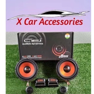 AUDIBLE DYNAMICS AD-650N 6.5" 2 Way Component Speaker System