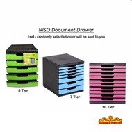 READY STOCK Niso Document Case / Document Drawer (5 Tier / 7 Tier / 10 Tier)