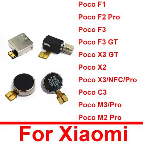 Vibrator Module Motor Vibration Flex Cable For XiaoMi Poco C3 X2 X3 NFC M2 M3 F3 GT F2 Pro PocoPhone