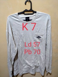 PL kaos lengan panjang cowok/kaos lengan panjang cowok second/pakaian cowok/thrift kaos cowok/T-shir