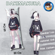 dakimakura anime Kayoko Blue Archive / guling ukuran 20x60 cm anime Kayoko Blue Archive gambar 1 si