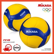 ORIGINAL Mikasa Tournament V300W Volleyball • Size 5 Olympics • Competition Bola Tampar Volley Ball