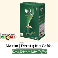 [Maxim] Decaf Coffee Decaffeinated Coffee Decaf Coffee Stick Decaf Instant Coffee Instant Coffee Mix Decaffeinated Decaffeine Decaf No Caffeine Series Korean Drink 3 in 1 caffeine free  decaffeinated coffee stick 3 in 1 no caffeine decaf coffee mix Coffee