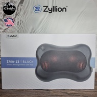Zyllion _ Shiatsu Massage Pillow With Heat ZMA-13 หมอนนวดไฟฟ้า แบบให้ความร้อน เครื่องนวด คอ น่อง หลั