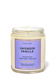 Bath &amp; Body Works - Lavender Vanilla 單芯香薰蠟燭 (平行進口貨品)