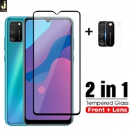 2-in-1 Samsung S10e A12 A22 A32 S20 S21 FE 4G 5G 9D Full Tempered Glass Screen Protector +HD Clear C