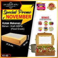 Cake Box | Cake Box | Food Grade | Kraft Kraft Kraft | | 21.5x16x5 Lunch box