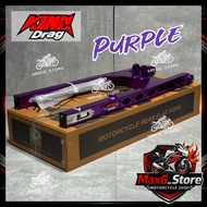 King Drag Y15ZR Y16ZR SWING ARM CNC ALLOY HEAVY DUTY THAI DESIGN +2 INCH ARM PANJANG Y15 Y16 EXCITER