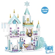 AvantSo Hahakiddy Disney Princess Frozen Elsa Anna Magic Ice Castle Set Compatible Building Blocks Lego Bricks The Best Educational Toys For Girls