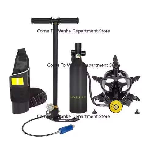 CE DOT 1L Underwater 10-20 Minutes Portable Scuba Diving Air Tank With Sub-Mask