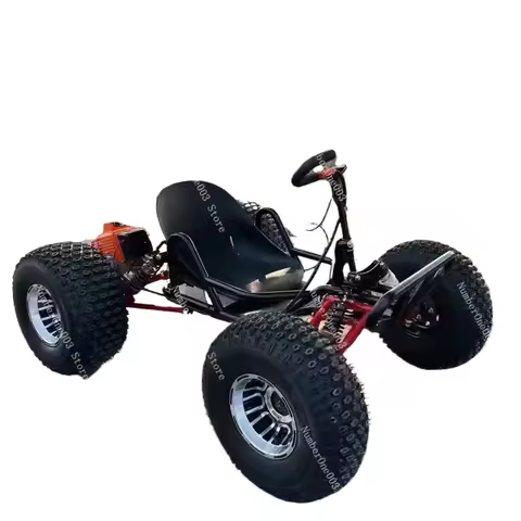 Internet Celebrity Off-road Go-kart Four-wheel Fuel ATV Adult Outdoor All-terrain Electric Drift Chi