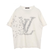 [Used] Louis LOUIS VUITTON 2054 LV Plain Printed Cotton T-Shirt for Men, Used A