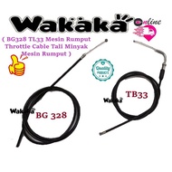 BG328 FR3001 TL33 Mesin Rumput Throttle Cable Tali Minyak Mesin Rumput