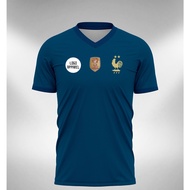 France Home Jersey 2022 2023 France Full Printing Freenameset
