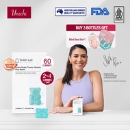 【Official】Unichi Hair Gummy , Teddi Lab Hair Nutrition，Sea Salt & Green Grap Flavour