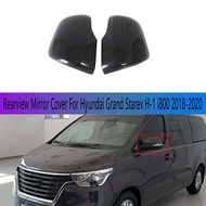 Carbon Fiber Side Door Rearview Mirror Cover Trims Car-Styling Accessories for Hyundai Grand Starex 