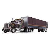DCP 1: 64 KenWORTH W900A Truck Trailer Container Truck Alloy Car Model